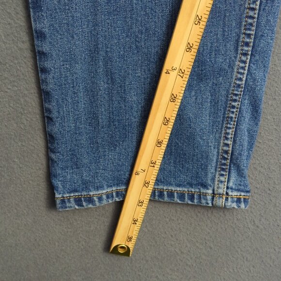 Levi's Jeans Men's 38x34 Blue 505 Regular Fit Straight Leg Denim - Picture 7 of 11